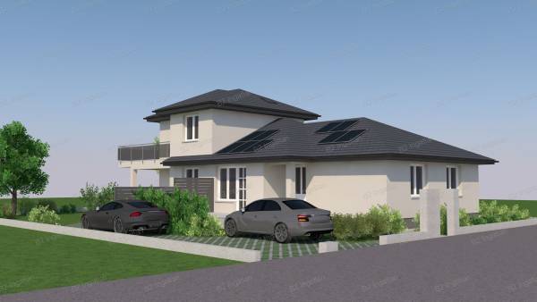 #9573 Eladó 72 nm-es, 3 szobás, újépítésű ikerházfél Szigethalom központjában – 2026. tavaszi átadással