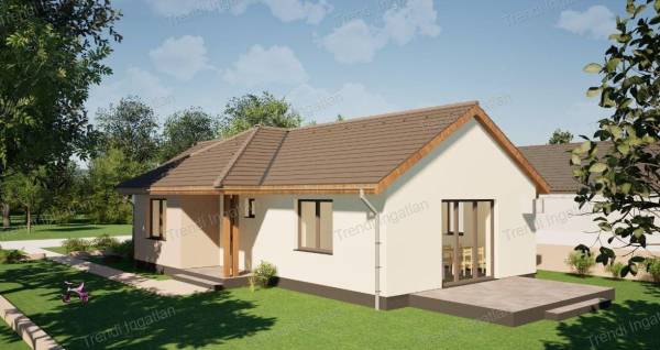 #8956 Nappali + 3 szobás családi ház