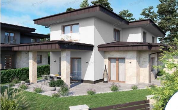 #9560 Eladó prémium kivitelezésű ikerházak Diósd zöldövezeti részén luxus lakóparkban 