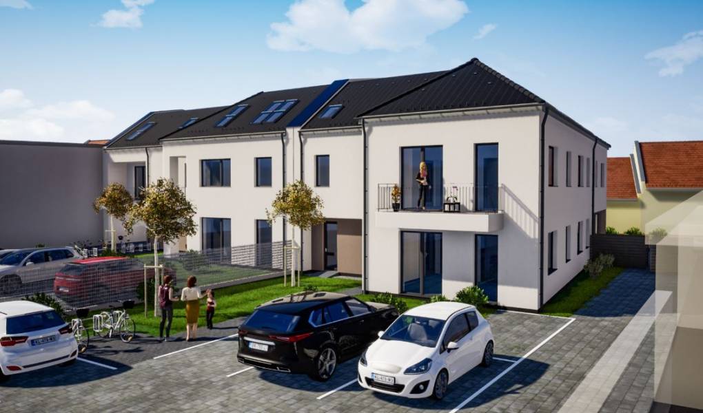 #5658  Új építésű lakások Győr-Szigetben.   L7 lakás 40 m2 5 m2 erkély