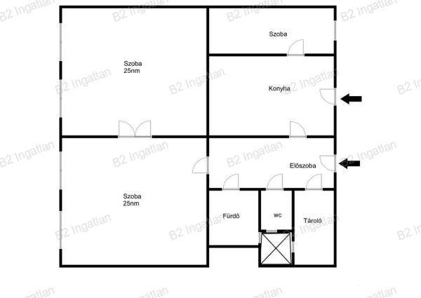 #4205 Napfényes, kétbejáratos nagypolgári lakás remek beosztással az Orczy úton