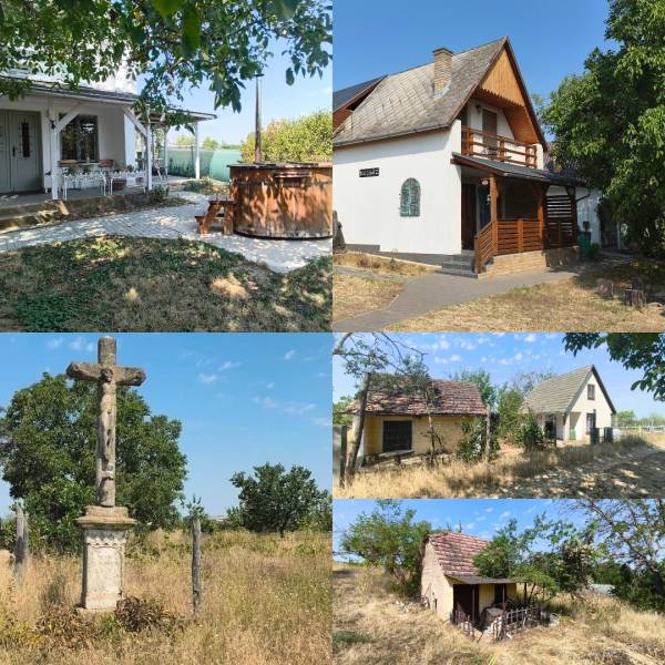 #12979 Nagykónyiban, csodálatos szőlőbirtok, 2 vendégházzal,hozzájuk tartozó dézsafürdővel, 3 másik présházzal és saját 74 m mély kúttal ELADÓ!