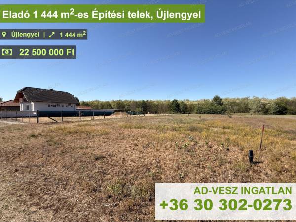 #10792 Eladó Építési telek Újlengyel