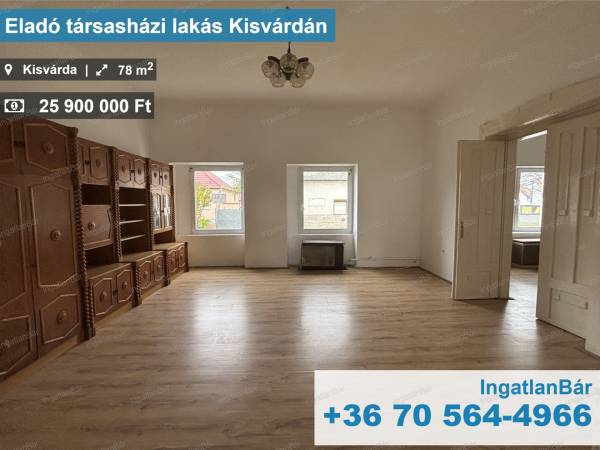 #3631 Eladó társasházi lakás Kisvárdán