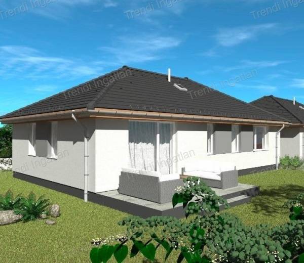 #8610 Nappali + 3 szobás ház