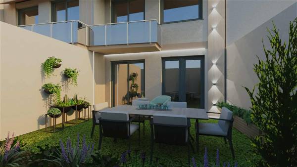 #9379 Kiemelkedő energia hatékonyságú,  új építésű, belvárosi ikerház!